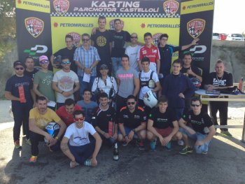 Podio Final Open Karting Castelloli