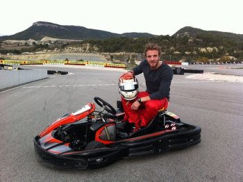 Dani Clos en Karting Castellolí