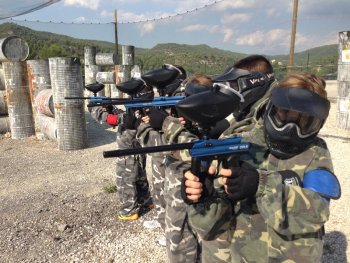 Paintball niños Barcelona