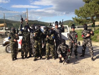 Diversion en Paintball Castelloli Barcelona