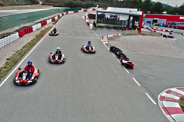 Circuito de karts en barcelona