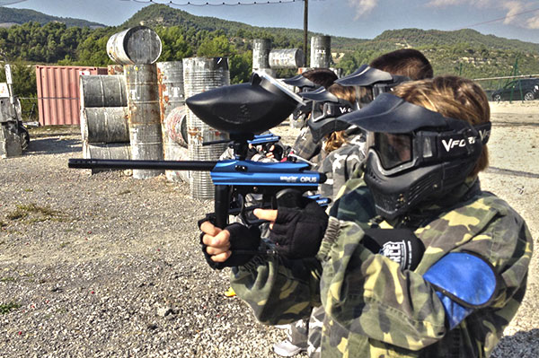 festes paintball karting humor amarillo infantil castellolí barcelona