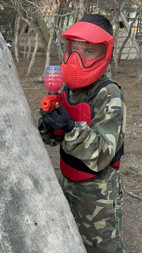 paintball gellyball infantiles castellolí barcelona