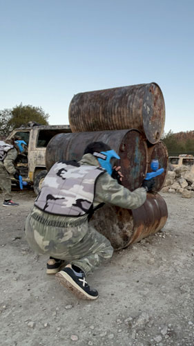 paintball gellyball infantil cerca de barcelona