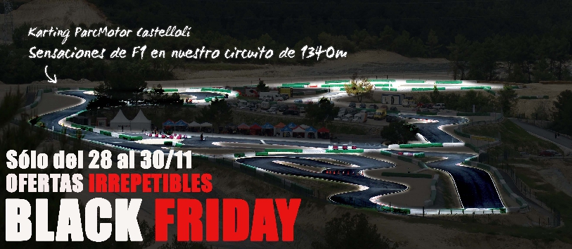 BLACK FRIDAY / OFERTAS IRREPETIBLES DEL 28 AL 30-11